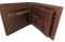 Kash Genuine Leather Wallet ID Pouch Brown (code - Glbrid)