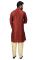 Angrakha Cotton Silk Regular Fit Self Design Kurta Pajama Set ( Code - Bckuset008)