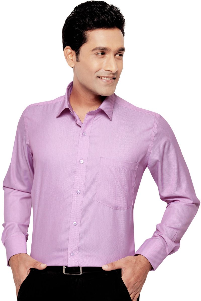 pink formal shirt mens
