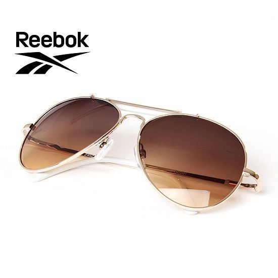 Buy Reebok Aviator Golden Sunglasses 