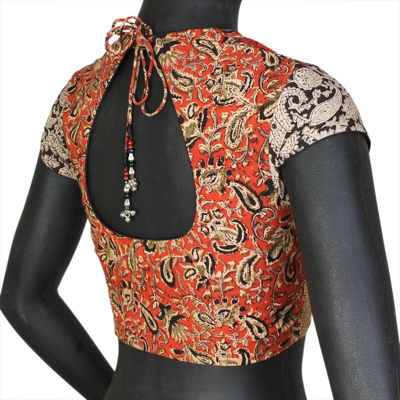 buy readymade kalamkari blouses online