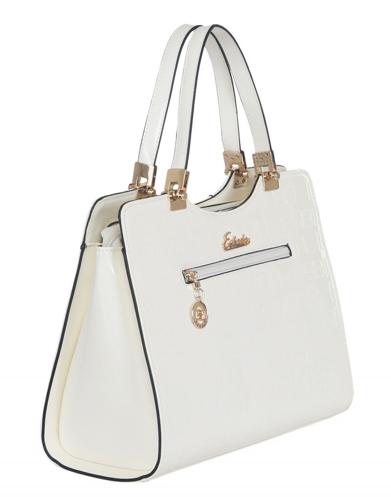 Esbeda Las Handheld Bag White Color D1511 1144 Online Esbeda Las Handheld Bag White Color D1511 1144