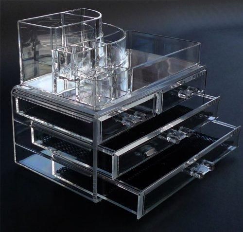 Buy Soulbeauty Acrylic Makeup Organizer Luxury Cosmetics 3 Layers