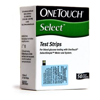 Buy Onetouch Select Simple Test Strips, 50 Strips online