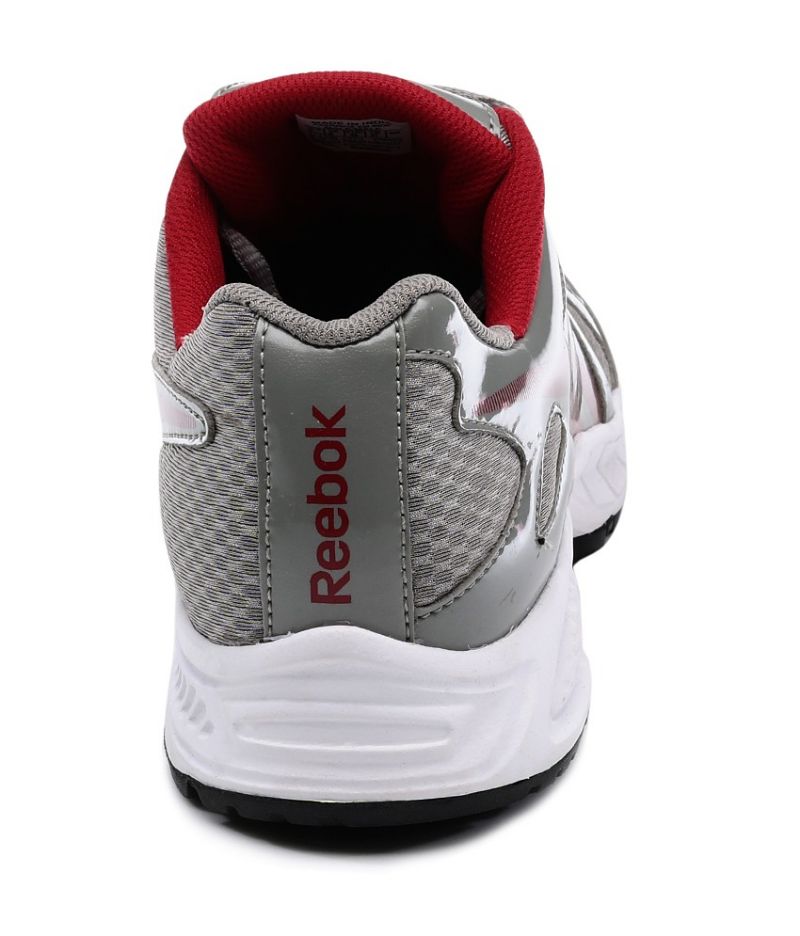 reebok gray sports shoes