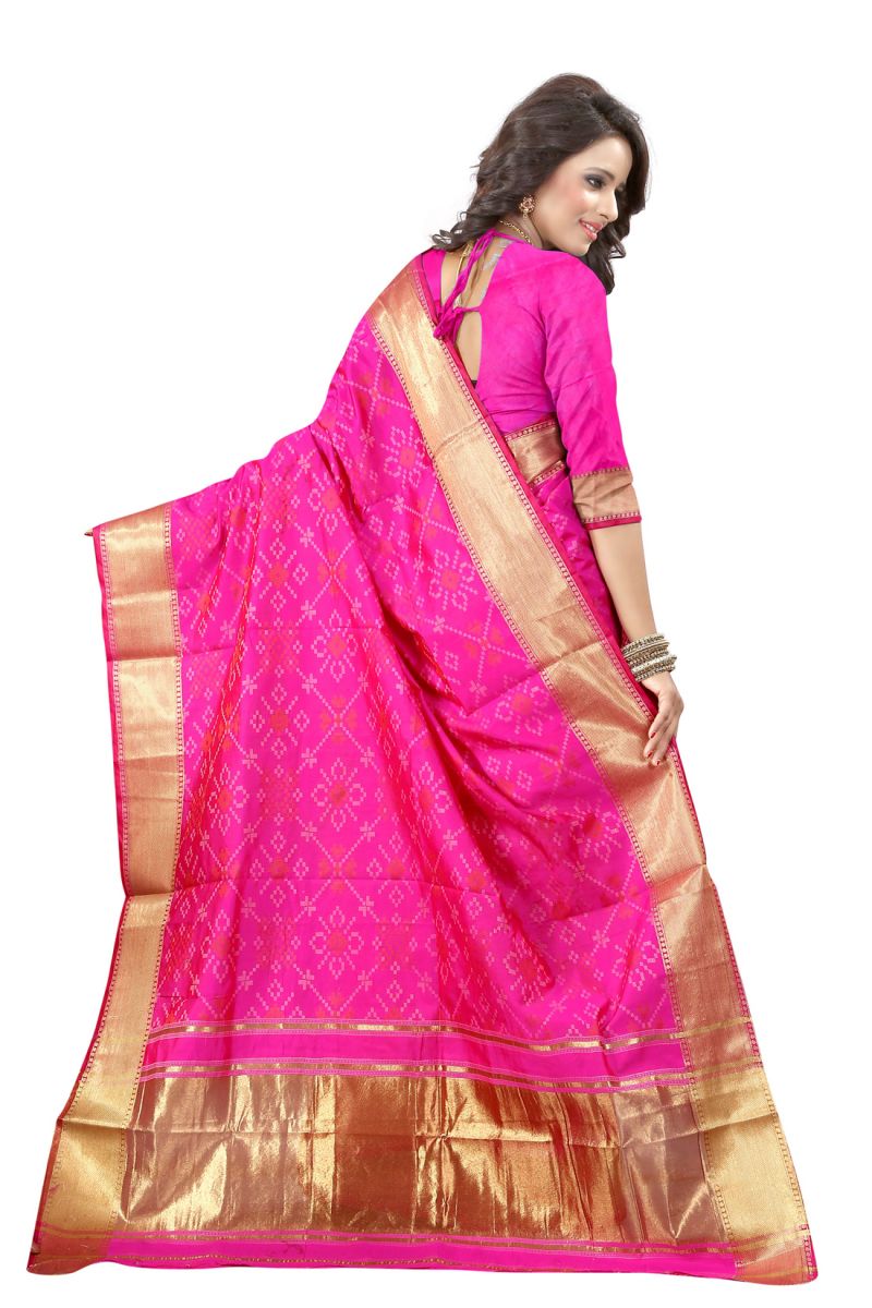See More Self Design Rani Pink Color Banarasi Patola Saree See More Self Design Rani Pink Color Banarasi Patola Saree 1 Online Best Prices In India Rediff Ping