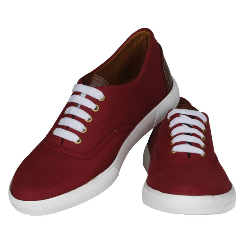 Buy Maroon Casual Shoes for Men Online 