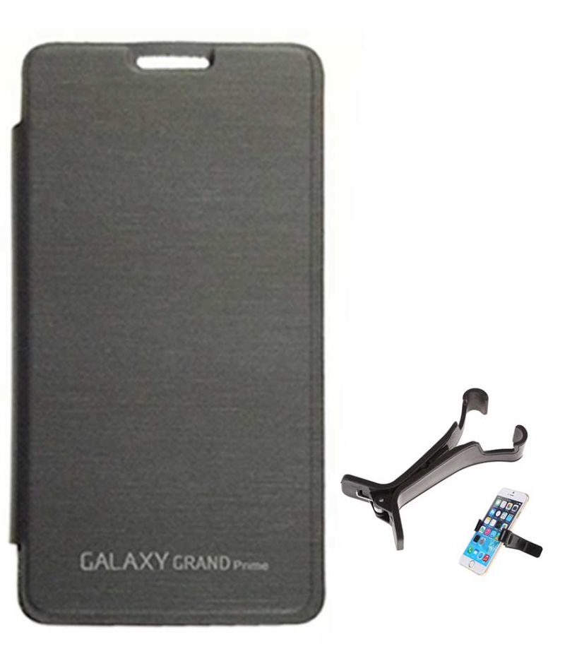 buy tbz flip cover case for samsung galaxy grand prime g530h with multi stand tablet phone holder black online best prices in india rediff shopping