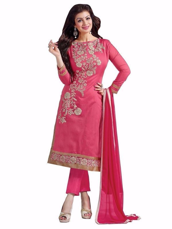 Buy Kia Fashions Aaisha Pink Color Dress online