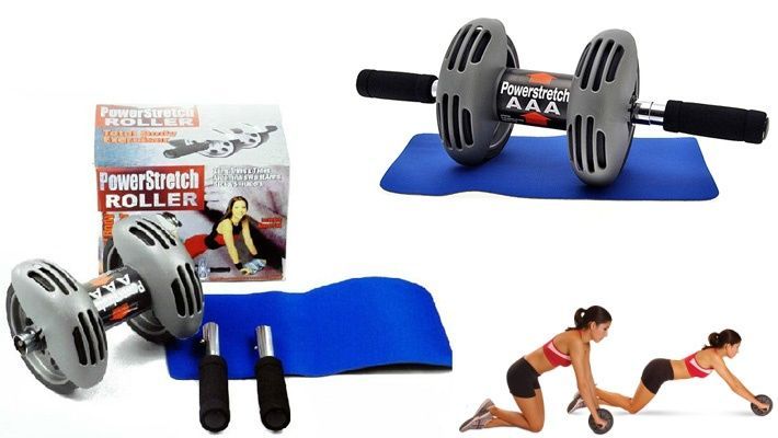 power stretch roller ab exerciser