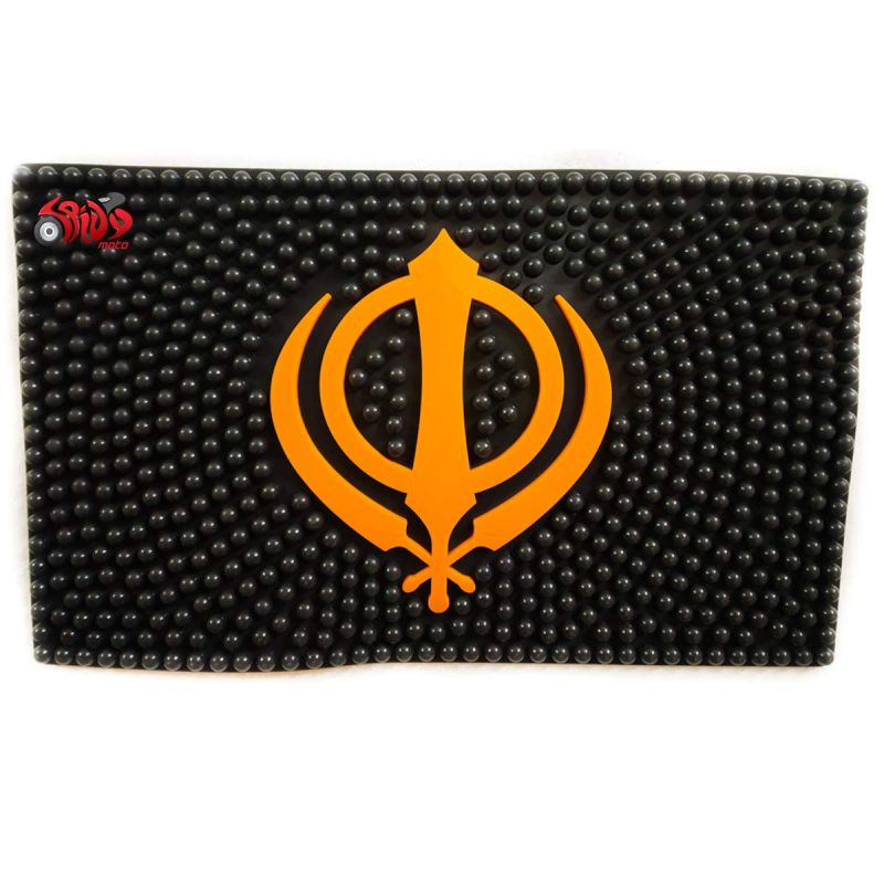 Buy Spidy Moto Khanda Symbol Car Dashboard Non Slip Mat Mobile