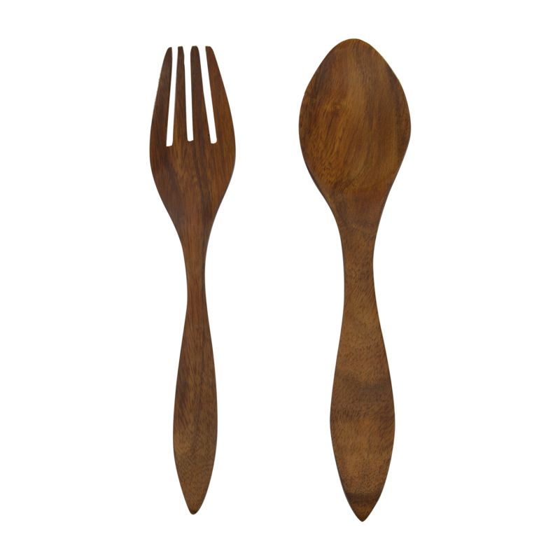 Buy Decorative Cutlery Wooden Spoon Fork Set online