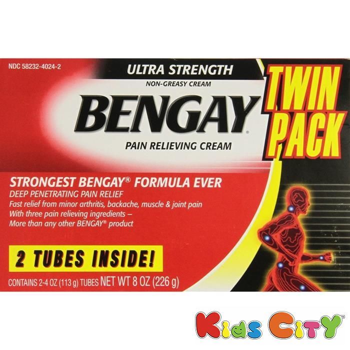 Buy Bengay Pain Relieving Cream - 113g (pack Of 2) online