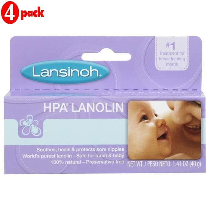 Buy Lansinoh Hpa Lanolin Nipple Cream - 40g (1.41oz) (pack Of 4) online