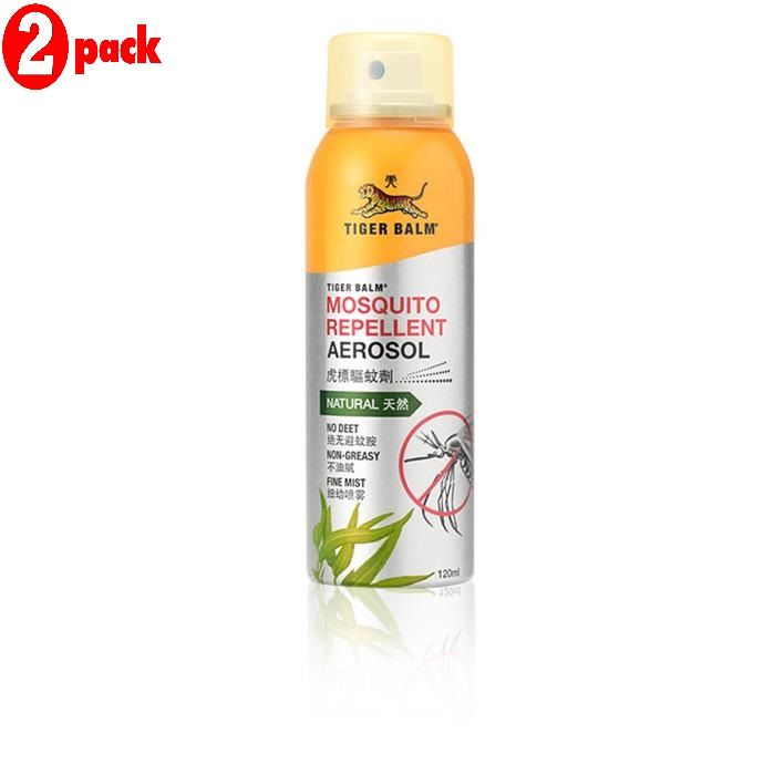 Buy Tiger Balm Mosquito Repellent Aerosol - 120ml (pack Of 2) online