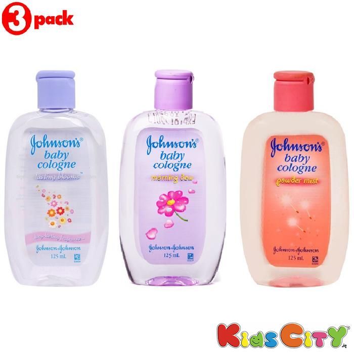 Buy Johnsons Baby Cologne Combo (pack Of 3) - Lasting Blooms + Morning Dew + Powder Mist online