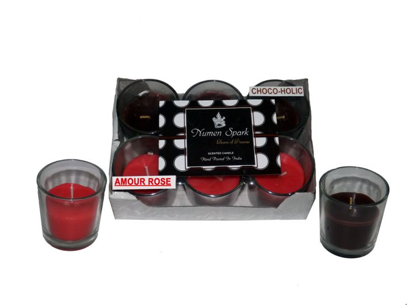 Buy Amour Rose-chocoholic Dual-scent Votive Candle (pack Of 6) online