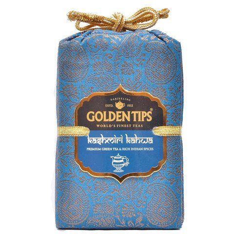 Buy Golden Tips Kashmiri Kahwa Green Tea - Brocade Bag, 250G online
