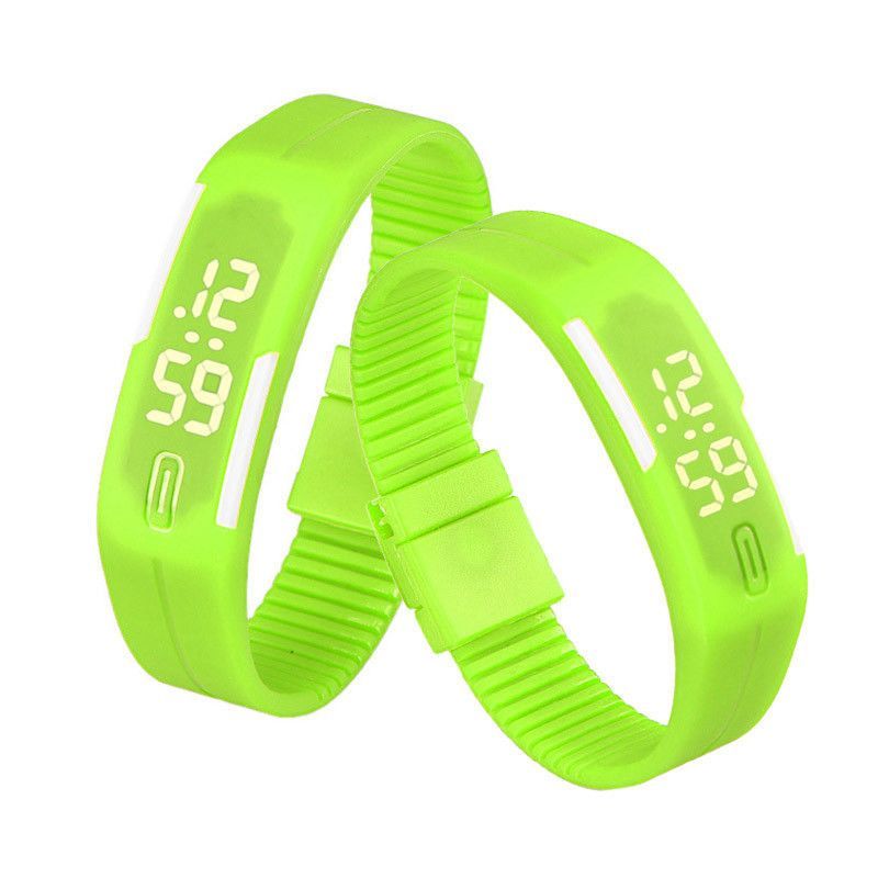 Buy Unisex LED Silicone Smart Band Digital Sports Wrist Watch online