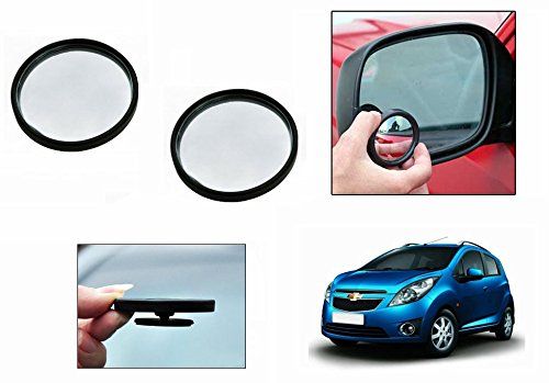 Buy Autoright 3r Round Flexible Car Blind Spot Rear Side Mirror Set Of 2-chevrolet Beat online