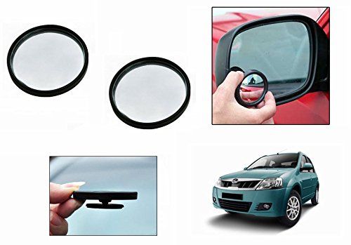 Buy Autoright 3r Round Flexible Car Blind Spot Rear Side Mirror Set Of 2-mahindra Verito online