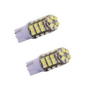 Buy Autoright- 2 X T10 W5w 28 Smd LED Wedge White Signal Parking Light Si online