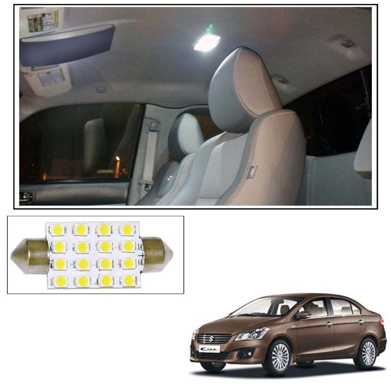 Buy Autoright 16 Smd LED Roof Light White Dome Light For Maruti Suzuki Ciaz online