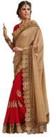 Buy Malaika Arora In Golden And Red Saree online
