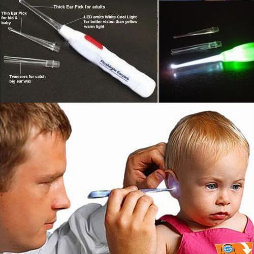 Buy (buy 1 Get 1 Free)illuminated Light Flashlight Earpick Cleaner Ear Cleaner Cleaning Ear Pick Ear Wax Remover online