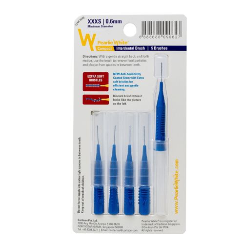 pearlie white interspace brush