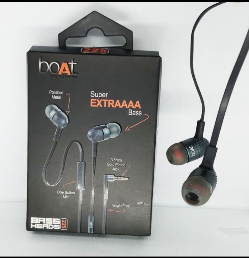 boat super extra bass earphones
