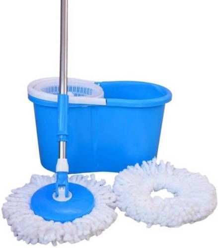 Buy Magic 360 Degree Cleaning Spin With 2 Microfibres Wet & Dry Mop online