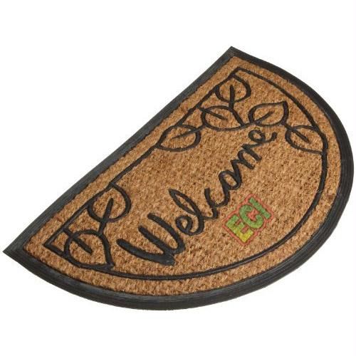 Semi Circle Coir Welcome Doormat Outdoor Door Mat