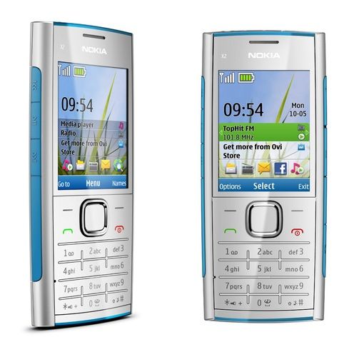 Buy Nokia X2-00 Mobile Phone Body (silver Blue)(housing Only) Price and Features.Shop  Nokia X2-00 Mobile Phone Body (silver Blue)(housing Only) Online.