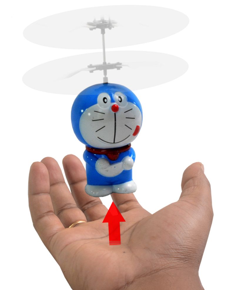 doraemon rc helicopter with infrared sensor