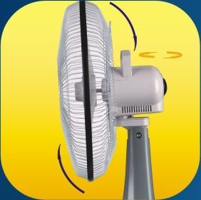 akari rechargeable fan 16 inch