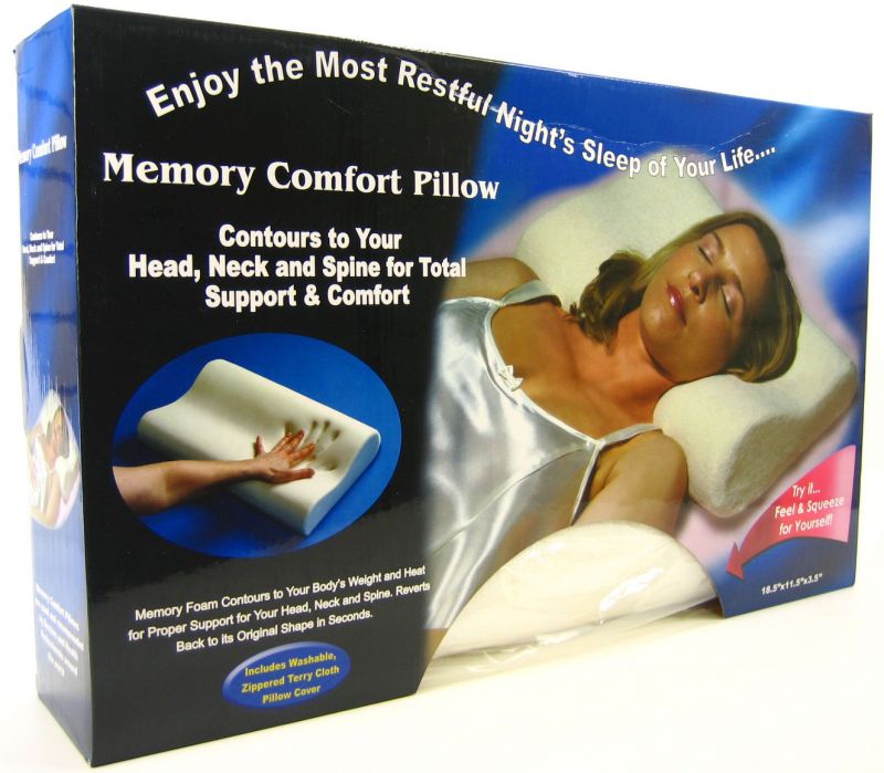 Buy Memory Foam Cloud Pillow Complete Comfort Sleep Online Best