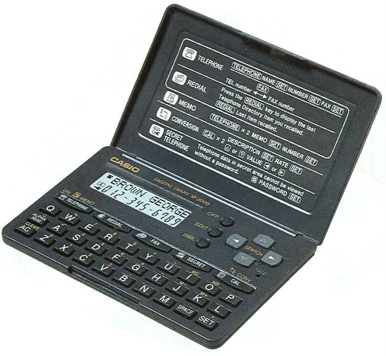 casio digital diary price