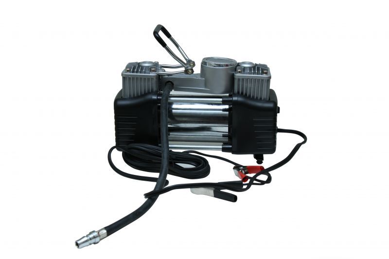 Buy Autofurnish Af-6532 Heavy Duty Twin Cylinder Metal Air Compressor For Cars, Suvs And Small Trucks online