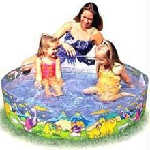 Buy Intex Snap Set Water Pool For Babies (4ft) online