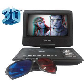 Buy 7.8inch TFT Portable DVD Player With TV Tuner & 3d Glass online
