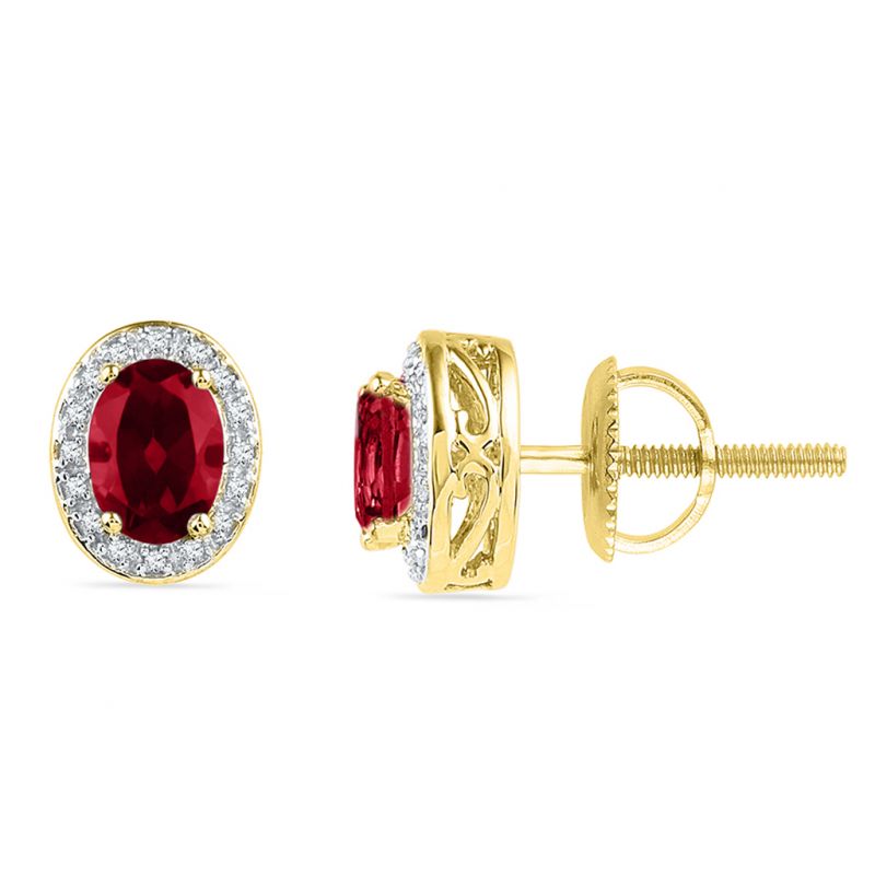 Jpearls Ruby Diamond Earrings Online Best Prices In India Jpearls Ruby Diamond Earrings Online