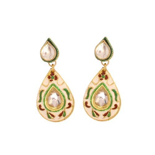 ... Jewellery > Earrings > Vendee Fashion Indian Designer Earrings Jewelry