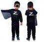 Zorro Small Costume Fancy Dress Suit With Eye Mask For Kids-3-5yr