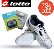 Lotto Twister Shoe With Pedometer