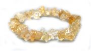 Natural Citrine Chip Crystal Bracelet For Men And Women
