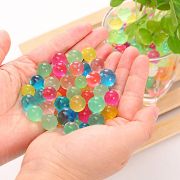 Kuhu Creations Colorful Water Gel Balls. (5 Small Bags, Mix Color Bags