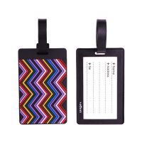 Viaggi Pack Of 2 Multi-color Luggage ID Name Tag For Baggage - ( Code - Viiagiie0110 )