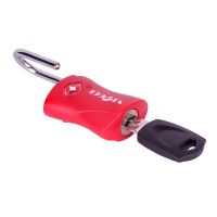 Viaggi Red Travel Sentry Approved Metal Security Luggage Padlock With Key - ( Code - Viiagiie0116 )
