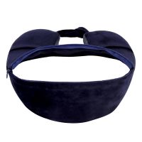 Viaggi Navy Grey U Shape Super Soft Memory Foam Travel Neck Pillow - ( Code - Viiagiie0119 )